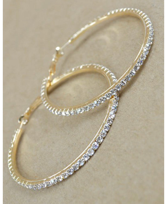 Diamonds Hoops